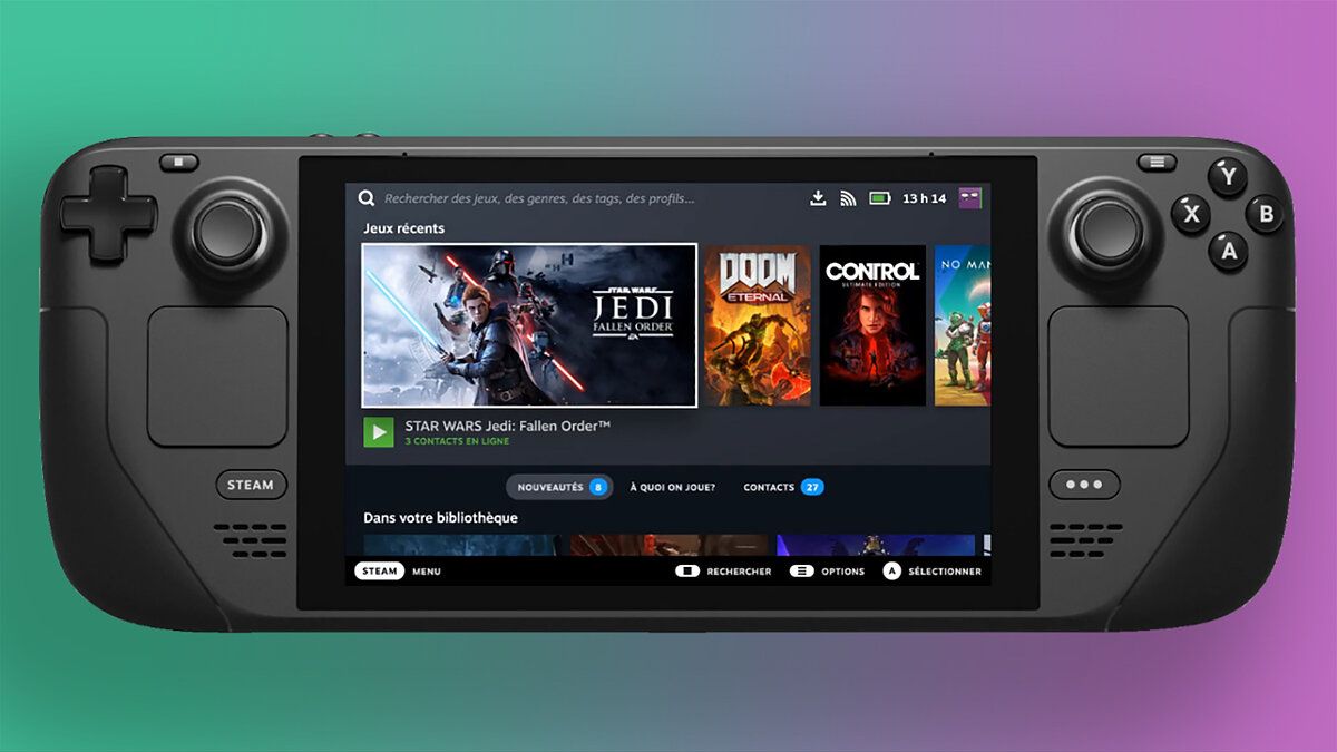 Steam Deck will get a built-in Big Picture mode and fast loading of games from memory cards